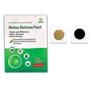 YIMIAOLI Motion Sickness Patch 26 Counts/Box, Pure Herb Anti-Nausea for External Use, Safe and Quick
